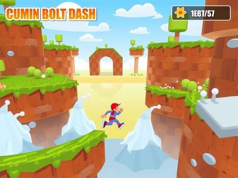 Cumin Bolt Dash Gameplay Screenshot